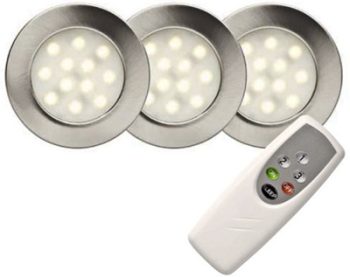 Downlightpakke 3-Pack LED med fjärrkontroll