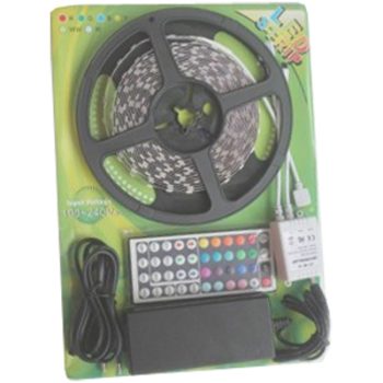 LED stripe mange farger med fjernkontroll