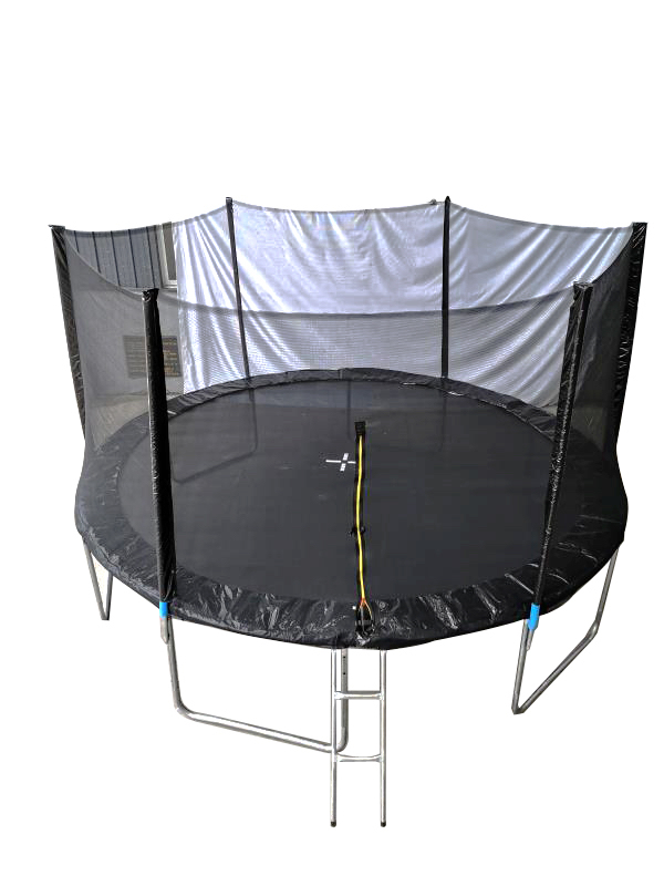 Trampolin Jump X 14ft med skyddsnät, diameter 427cm