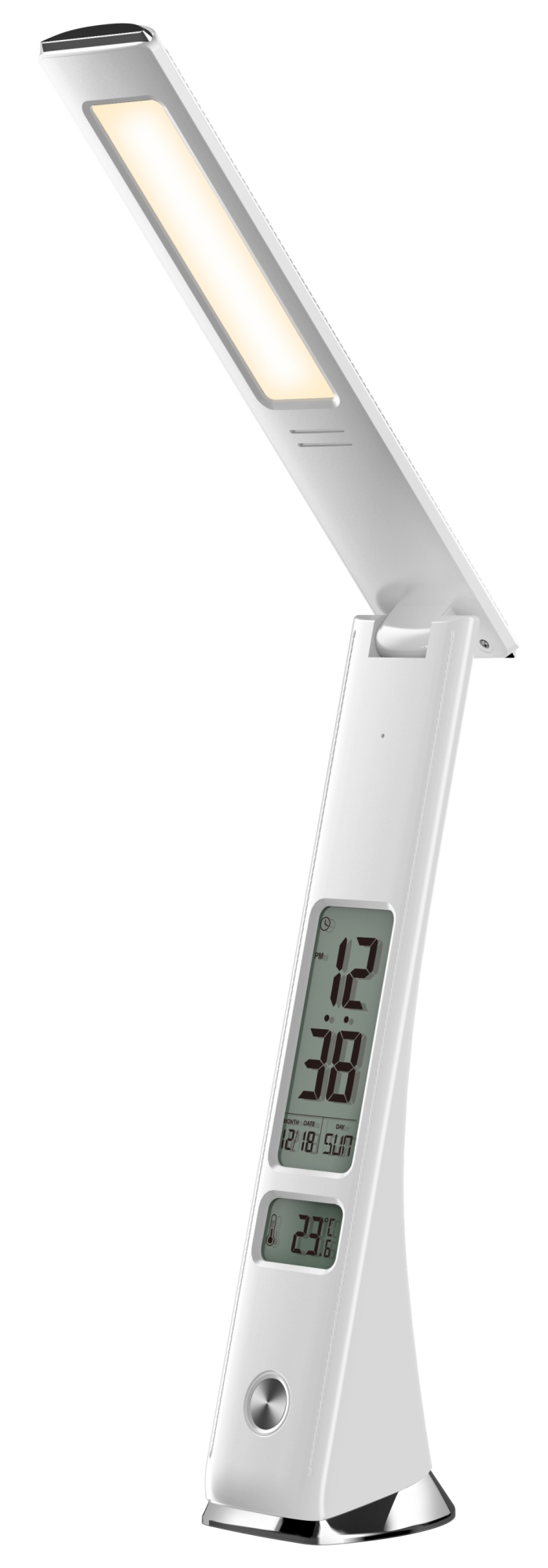 Leselampe Homeline Aurora Office Hvit dag/dato/tmp