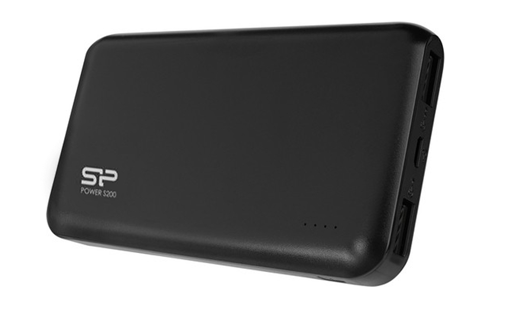 Power Bank S200, 20000mAh, sort