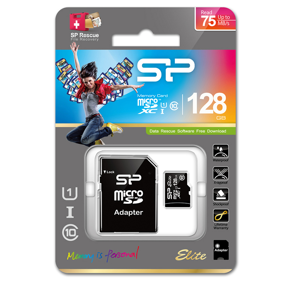 Micro SDHC adap Elite/UHS 128G