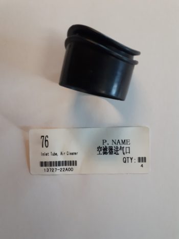 Air filter inlet