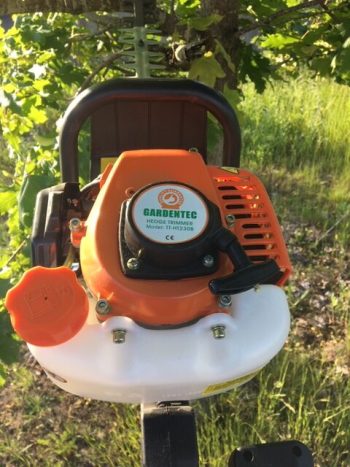 Gardentec bensindreven hekksaks 65cm sverd