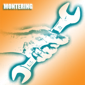 Montering gressklipper